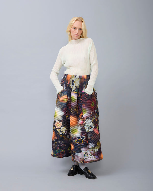 Kenza Handpleated Skirt in Nola