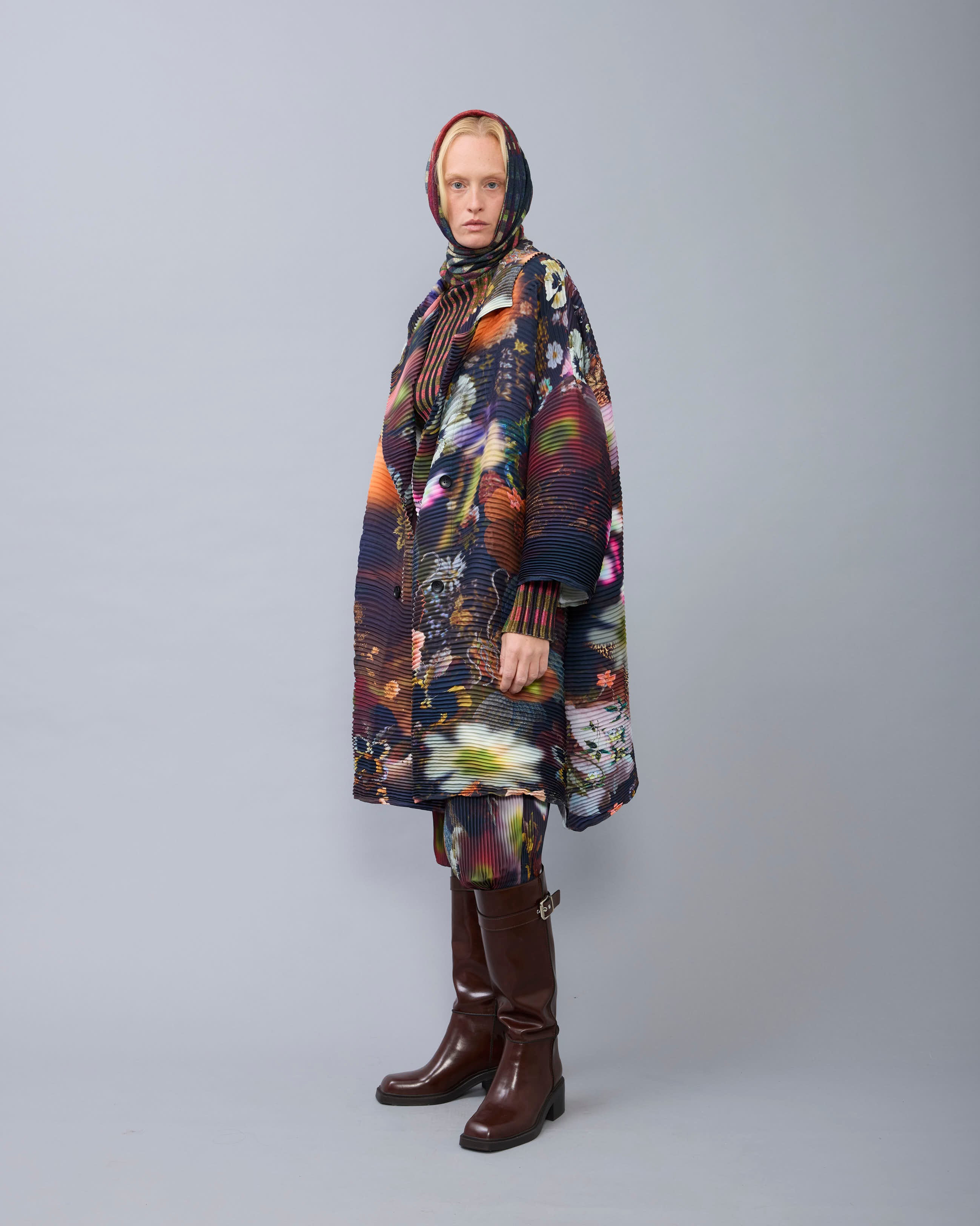 Frida Knitted Headscarf in Joni