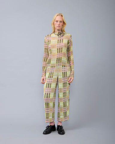 Lee Pleated Top in Radomir