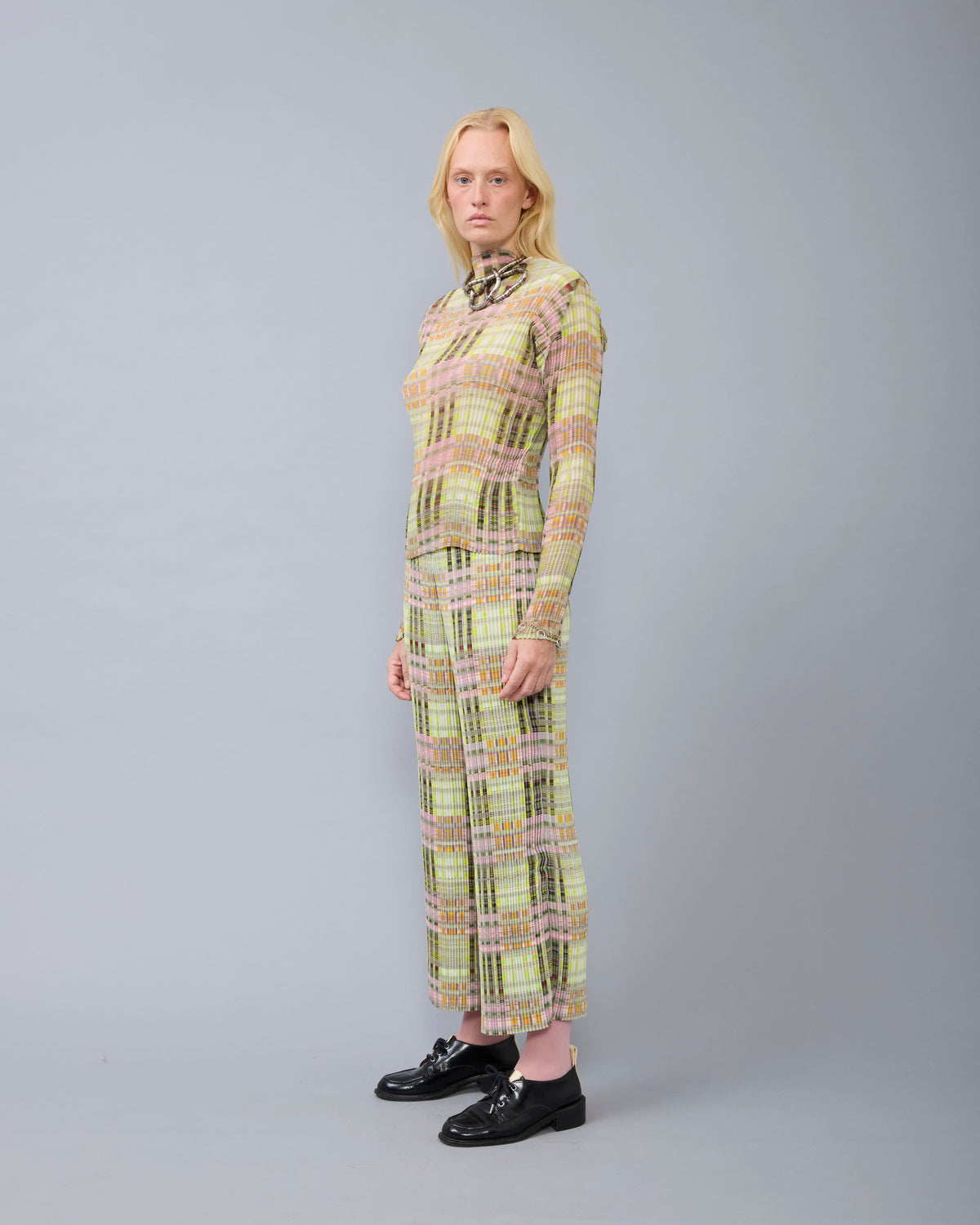 Lee Pleated Top in Radomir