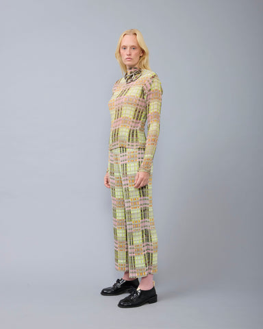 Lee Pleated Top in Radomir