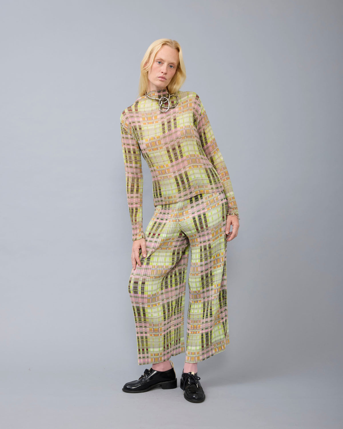 Lee Pleated Top in Radomir