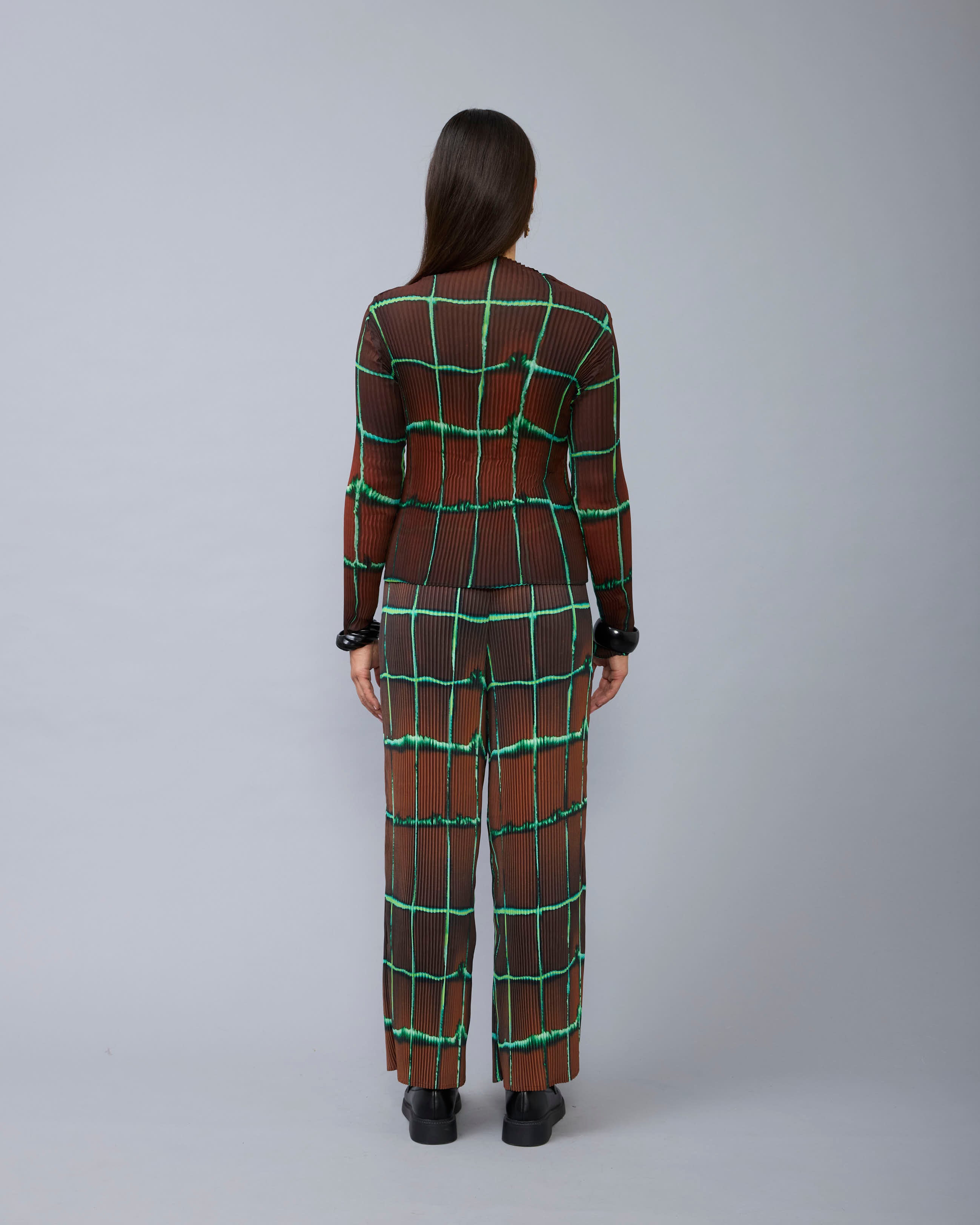 Lee Pleated Top in Harald