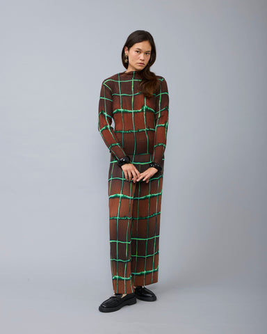 Lee Pleated Top in Harald