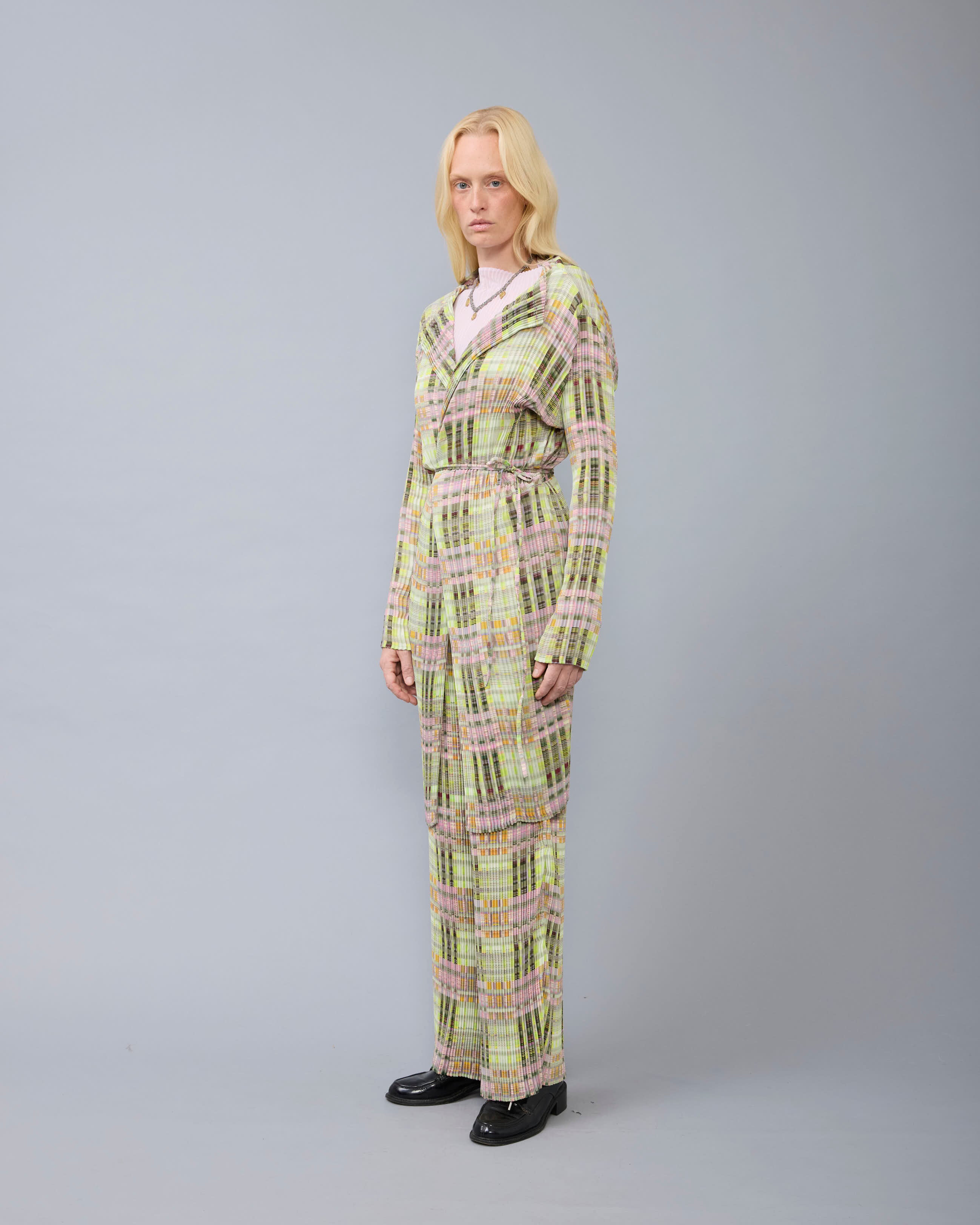 Artur Pleated Jacket in Radomir