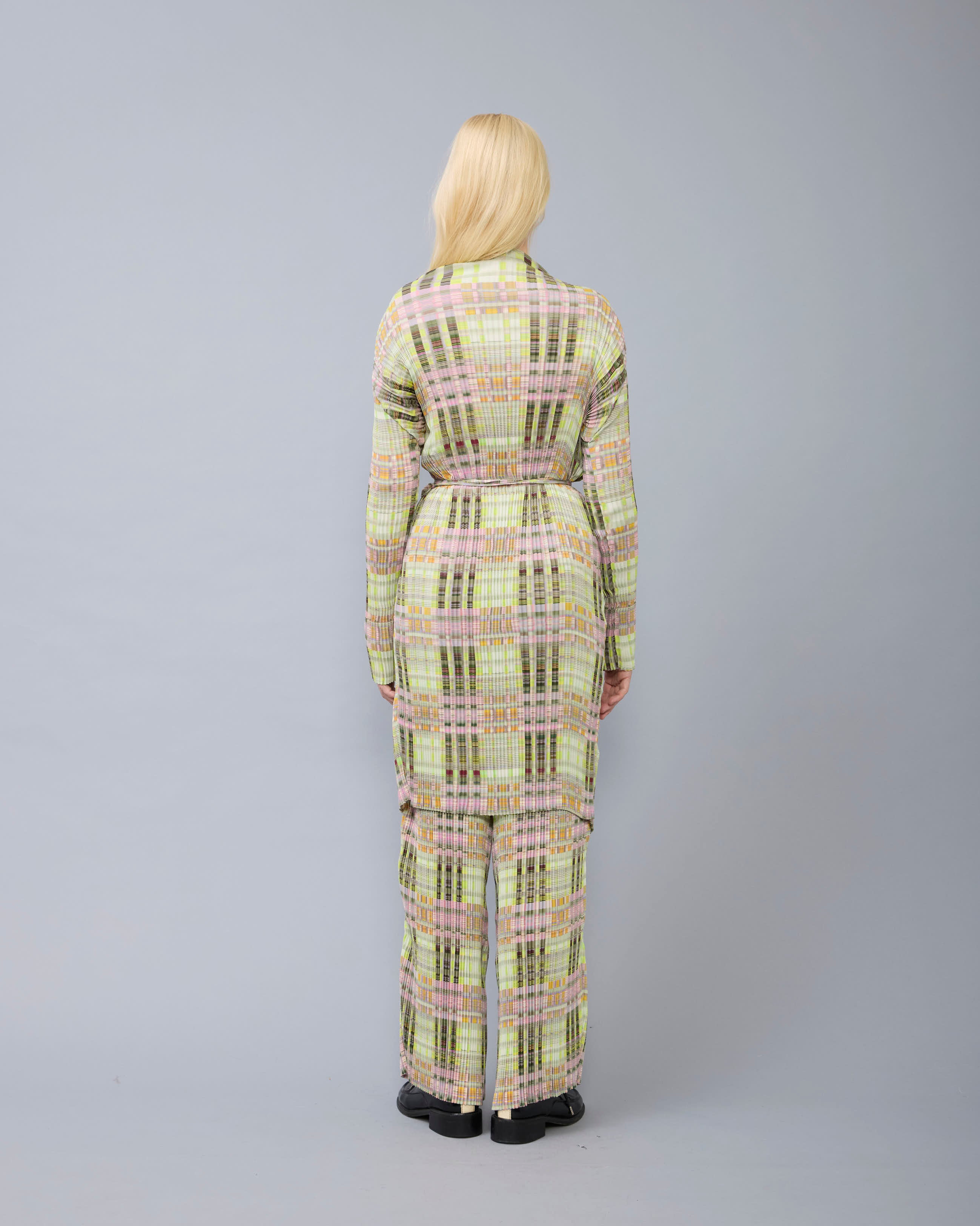 Artur Pleated Jacket in Radomir