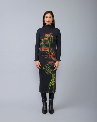 Rupert Smock Pleated Dress in Patsy