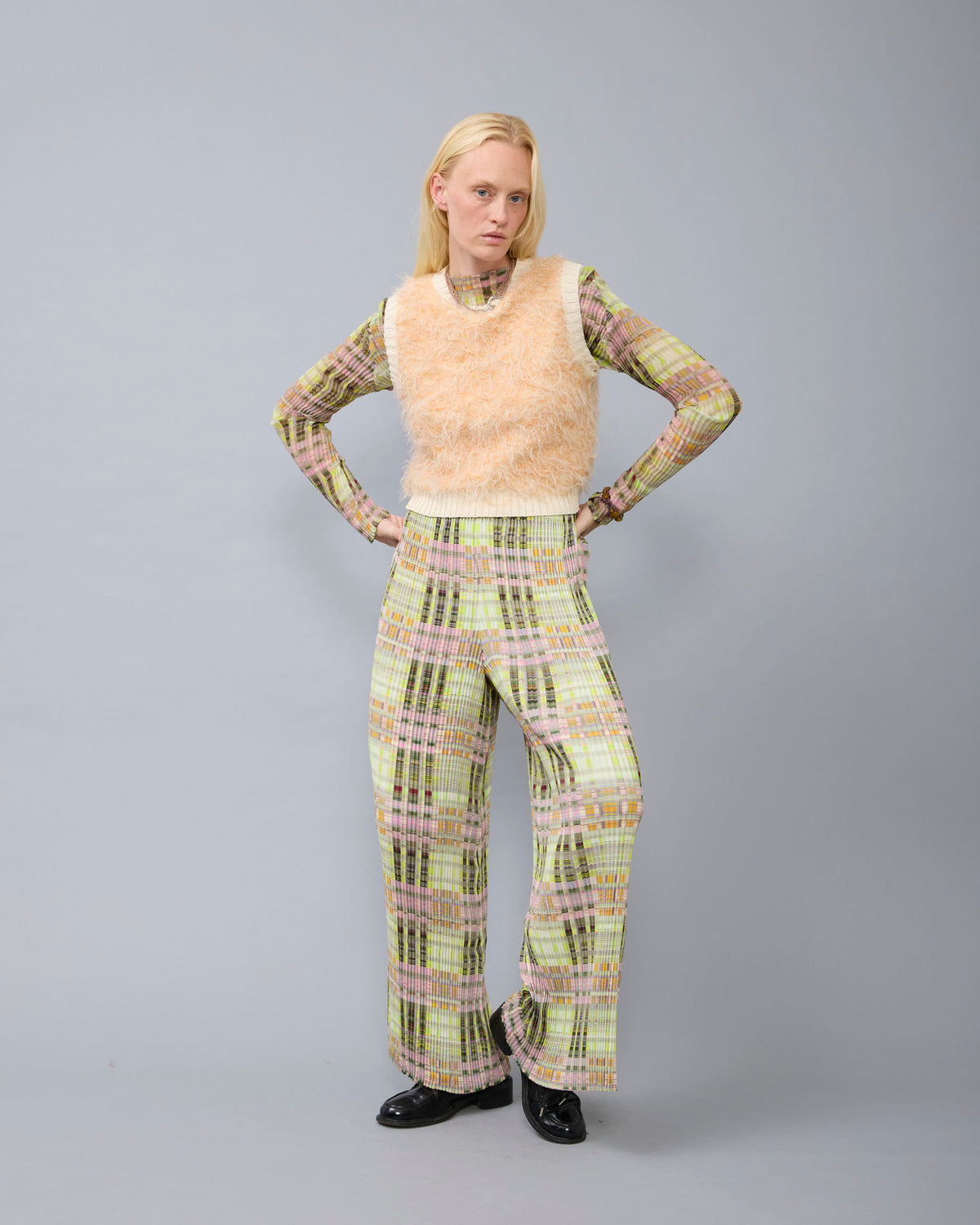 Jack Pleated Trousers in Radomir
