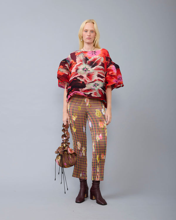 Robin Handpleated Top in Isa