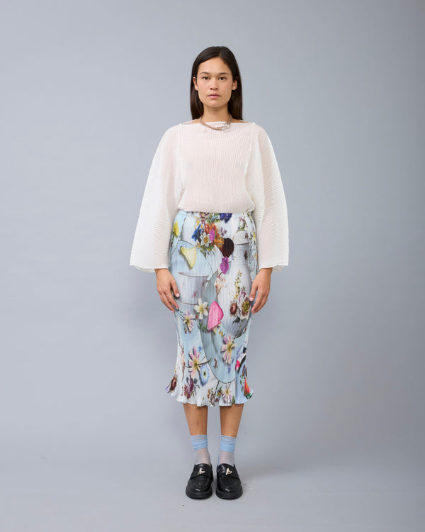 Milla Pleated Skirt in Maria