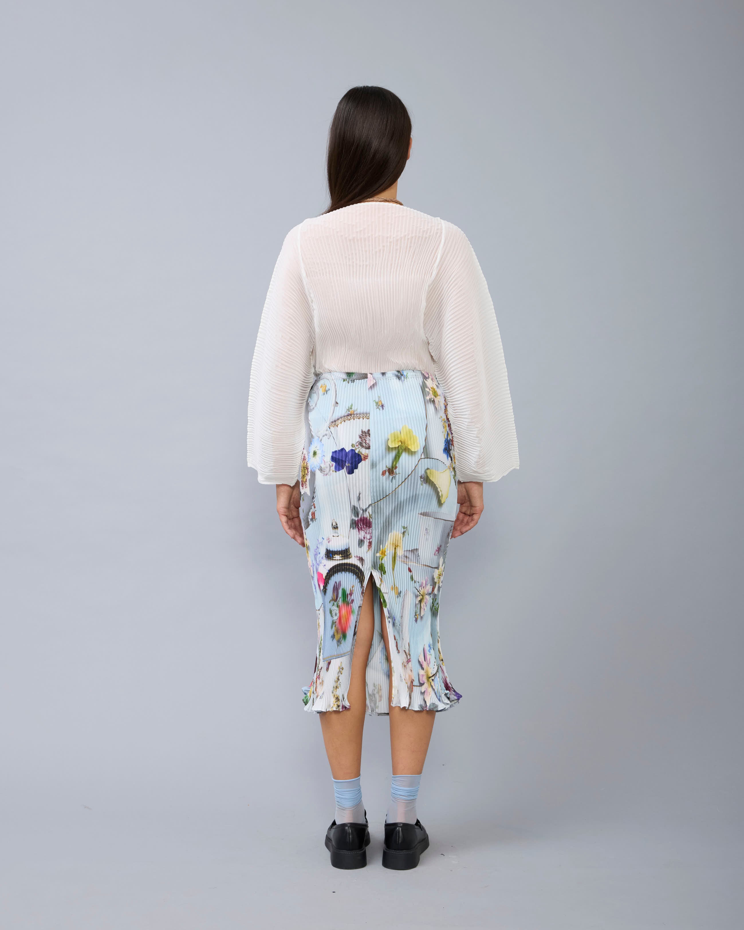 Milla Pleated Skirt in Maria