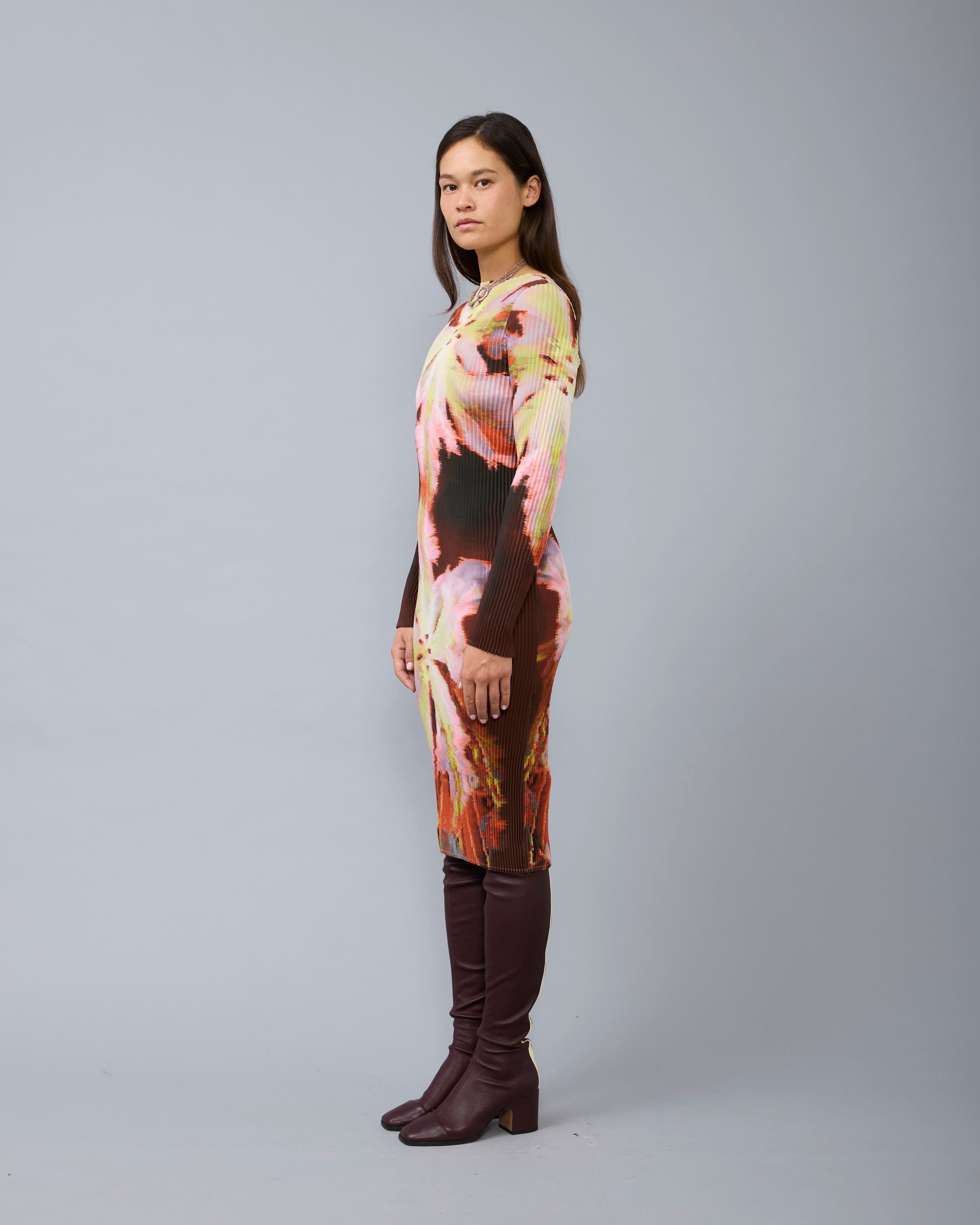 Lennard Dress in Dark Hilde