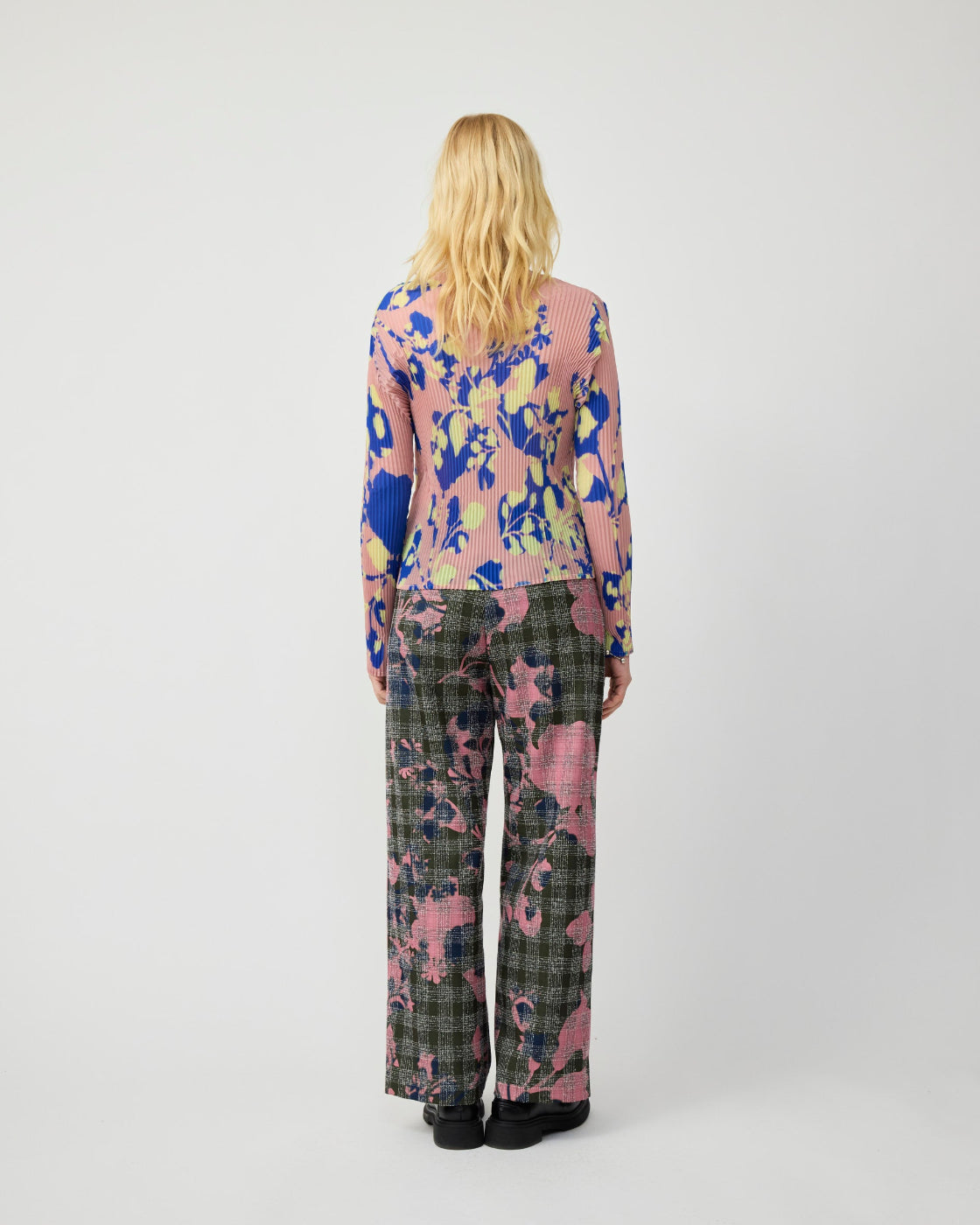 Lee Pleated Top in Ingrid