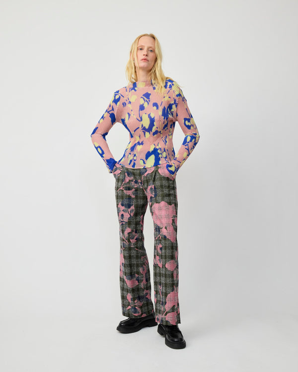 Lee Pleated Top in Ingrid