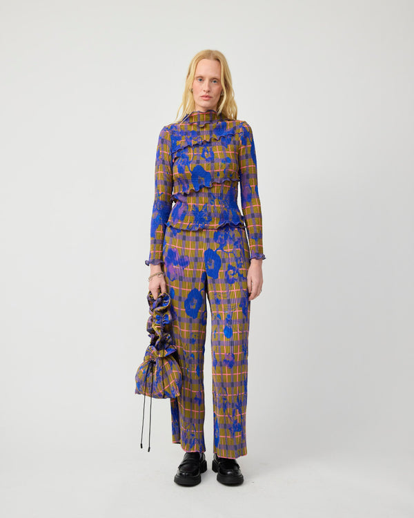 Jack Pleated Trousers in Malik