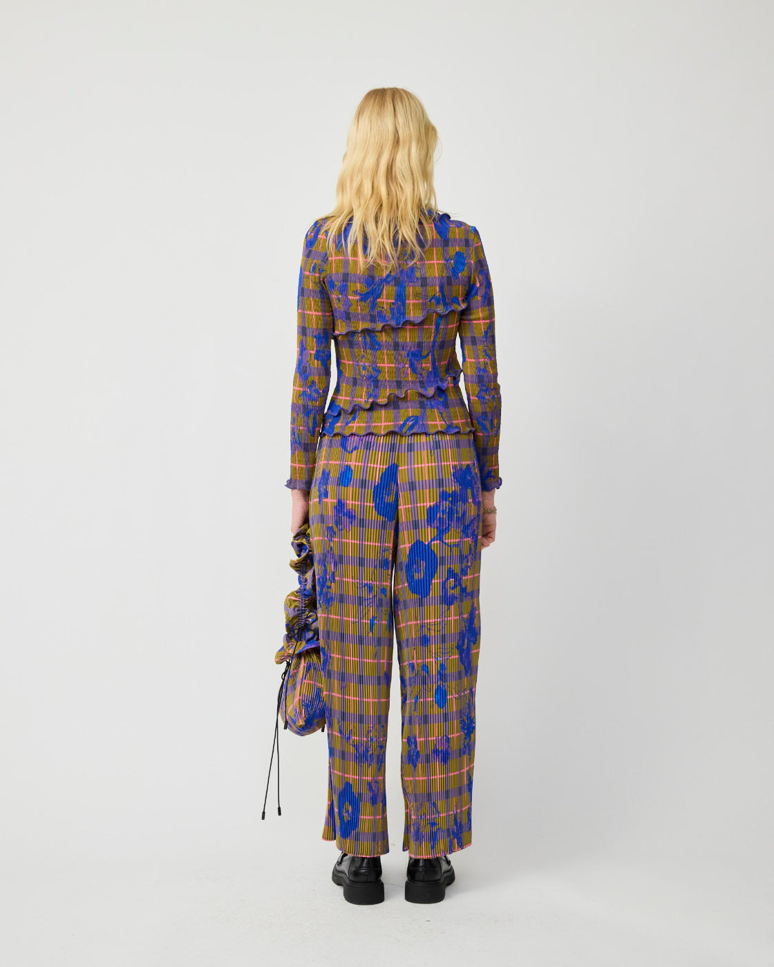 Jack Pleated Trousers in Malik