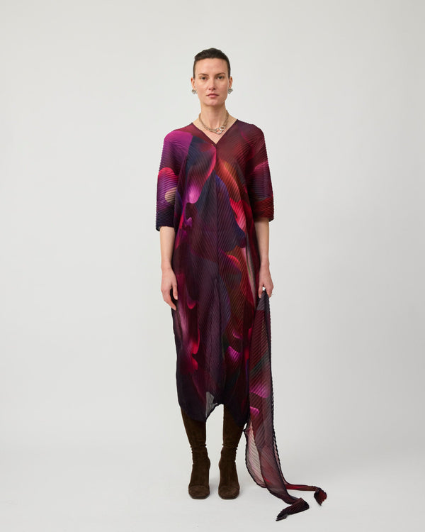 Stacy Handpleated Kaftan in Georgia