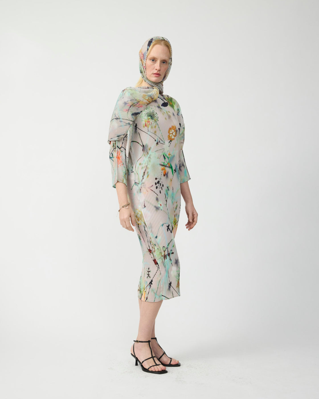 Wolfgang Pleated Scarf/Belt in Frances