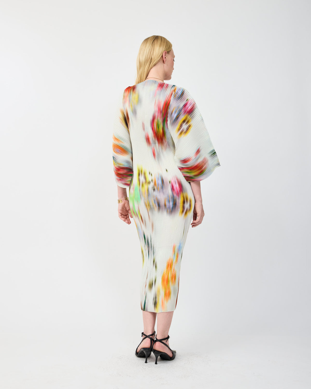 REMUS HANDPLEATED DRESS IN CLARA