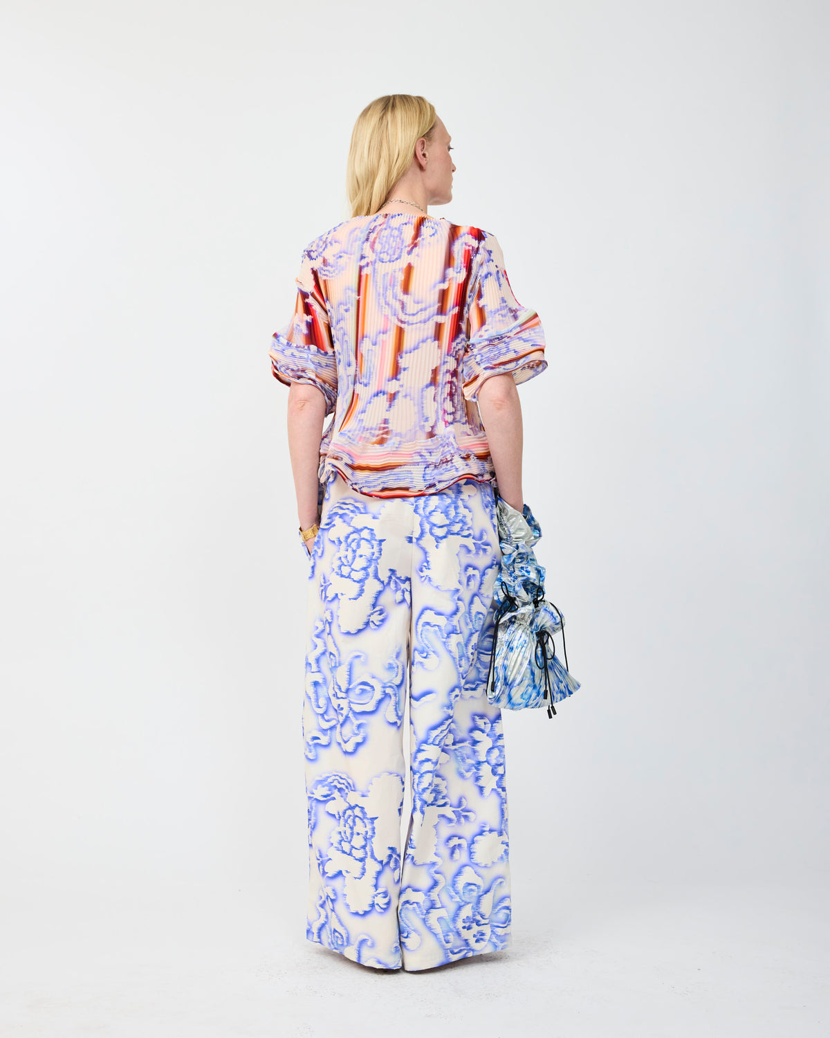 MARTIN PLEATED TOP IN LOTTE