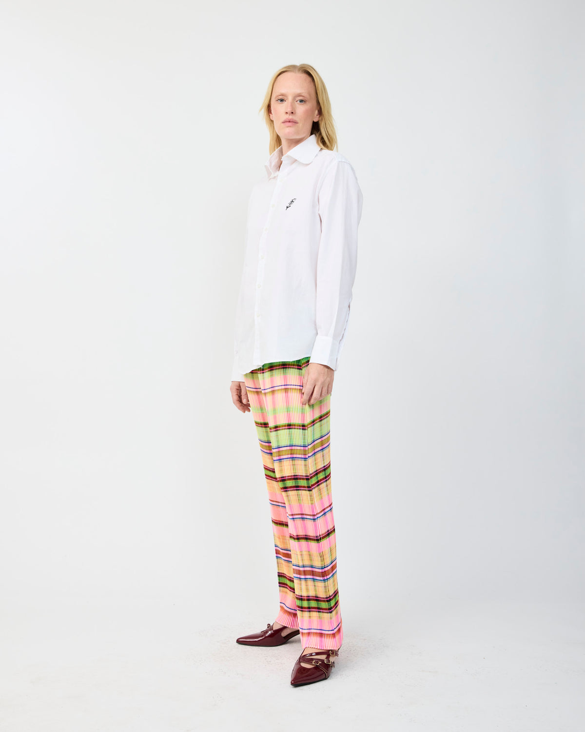 JACK PLEATED TROUSERS IN RAINER