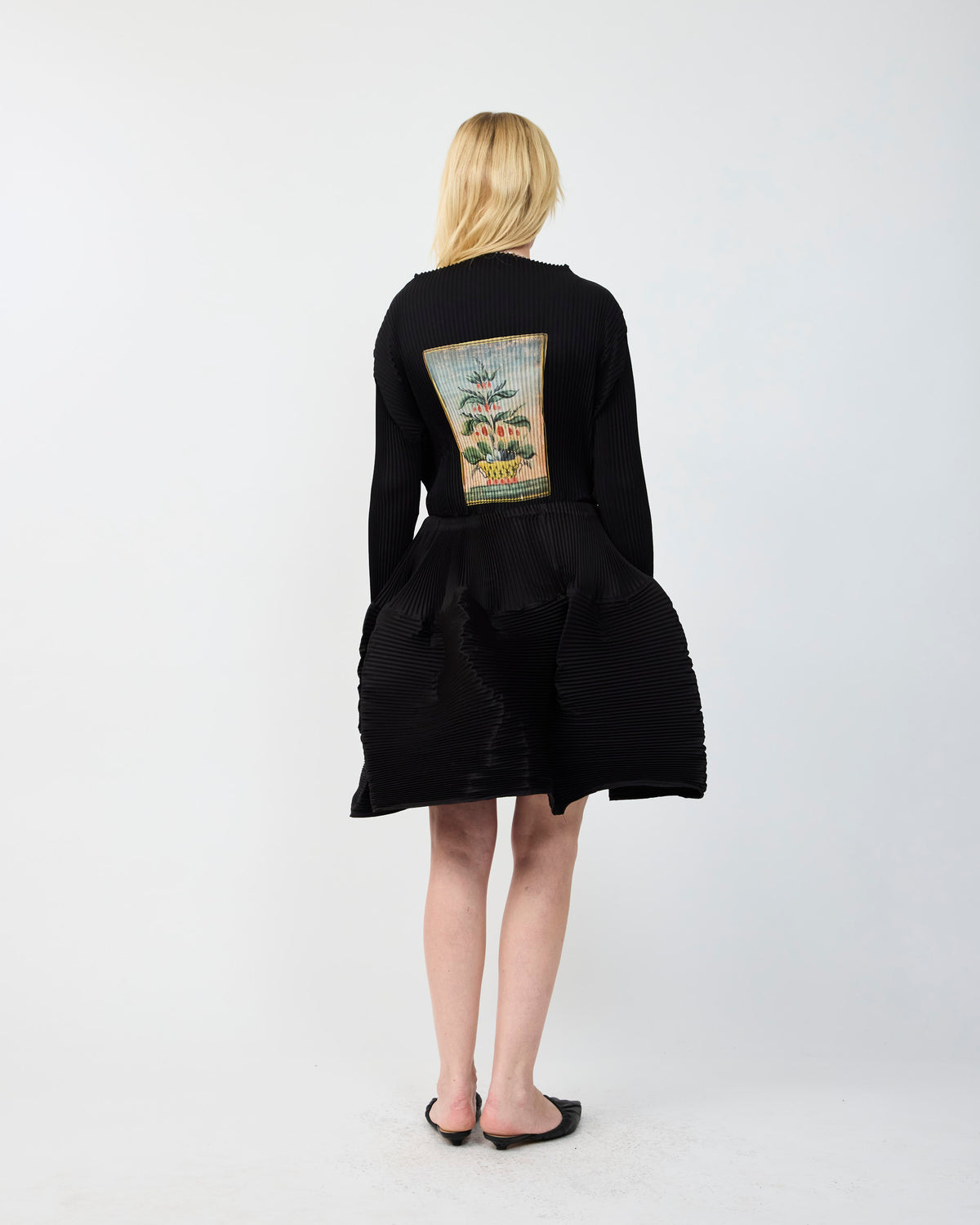 LORENZ PLEATED JACKET IN KOLLI