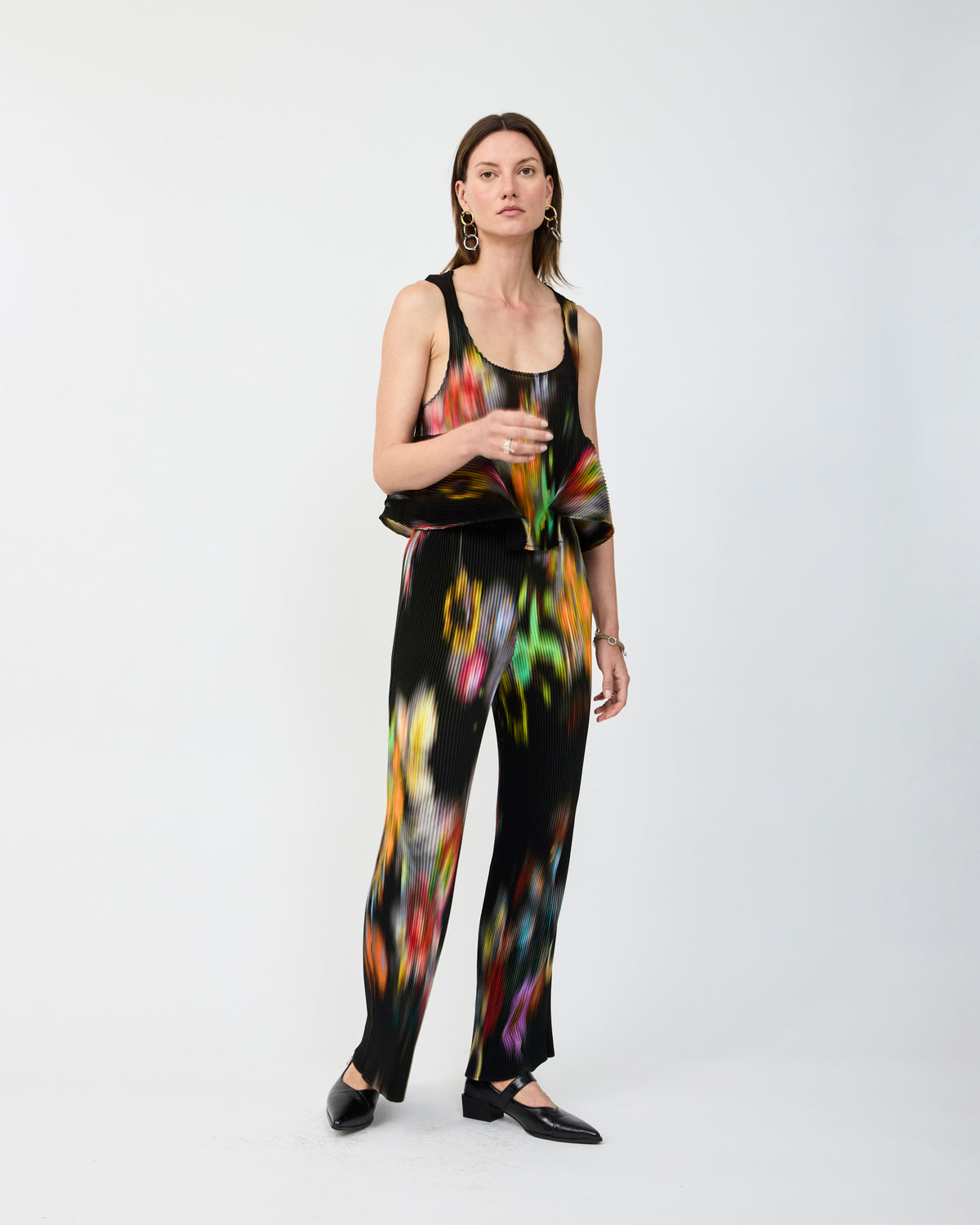 CISSEL PLEATED TOP IN CLARA