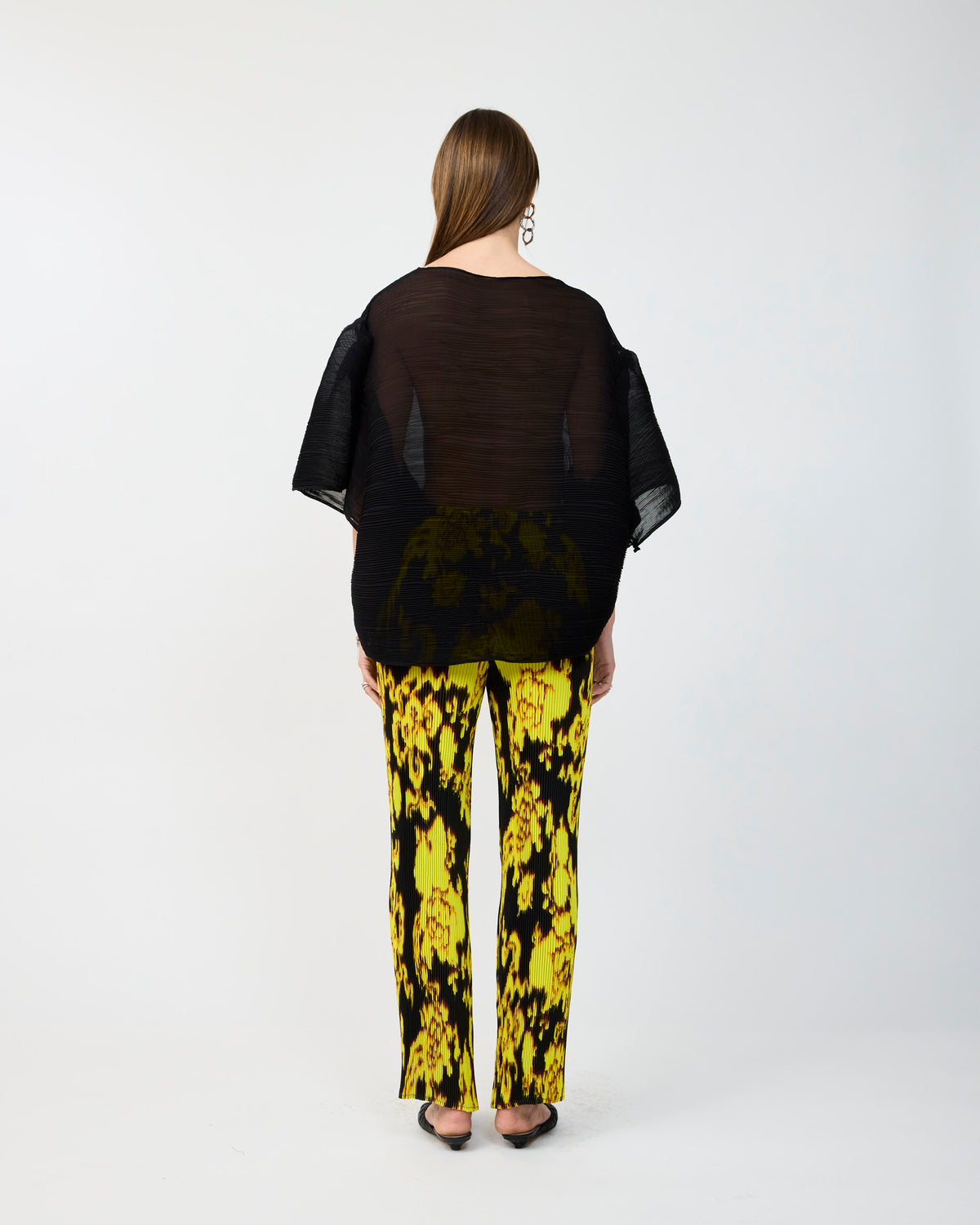 JACK PLEATED TROUSERS IN ELECTRIC AUGUST