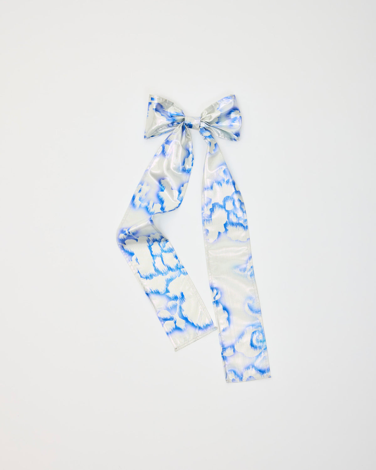 INEZ HAIR BOW IN METALLIC AUGUST