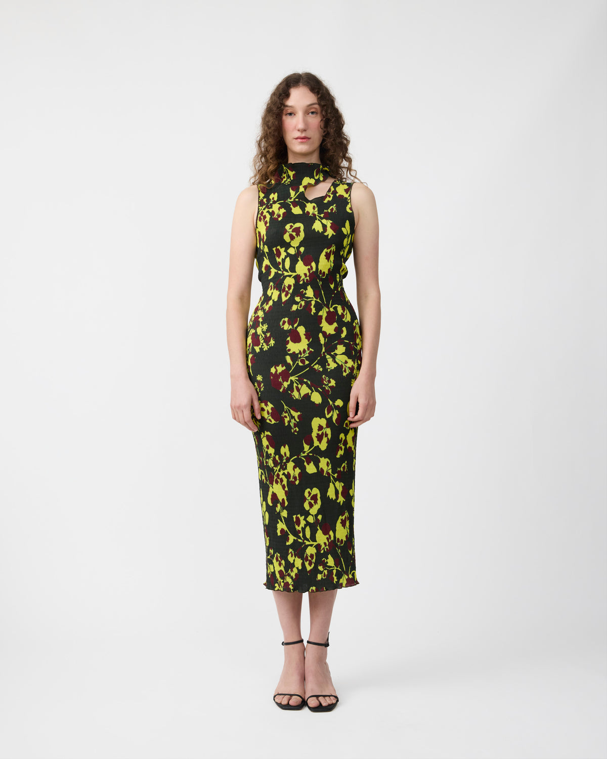 Tito Smock Dress in Electric Ingrid