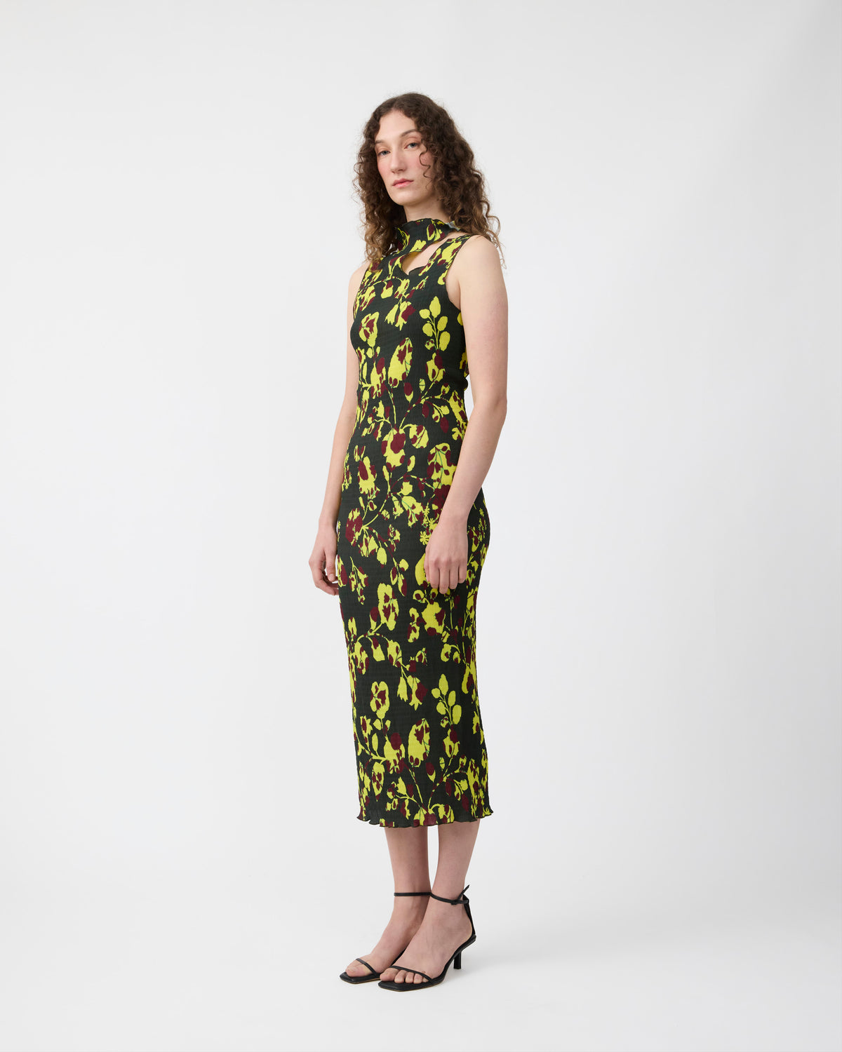 Tito Smock Dress in Electric Ingrid