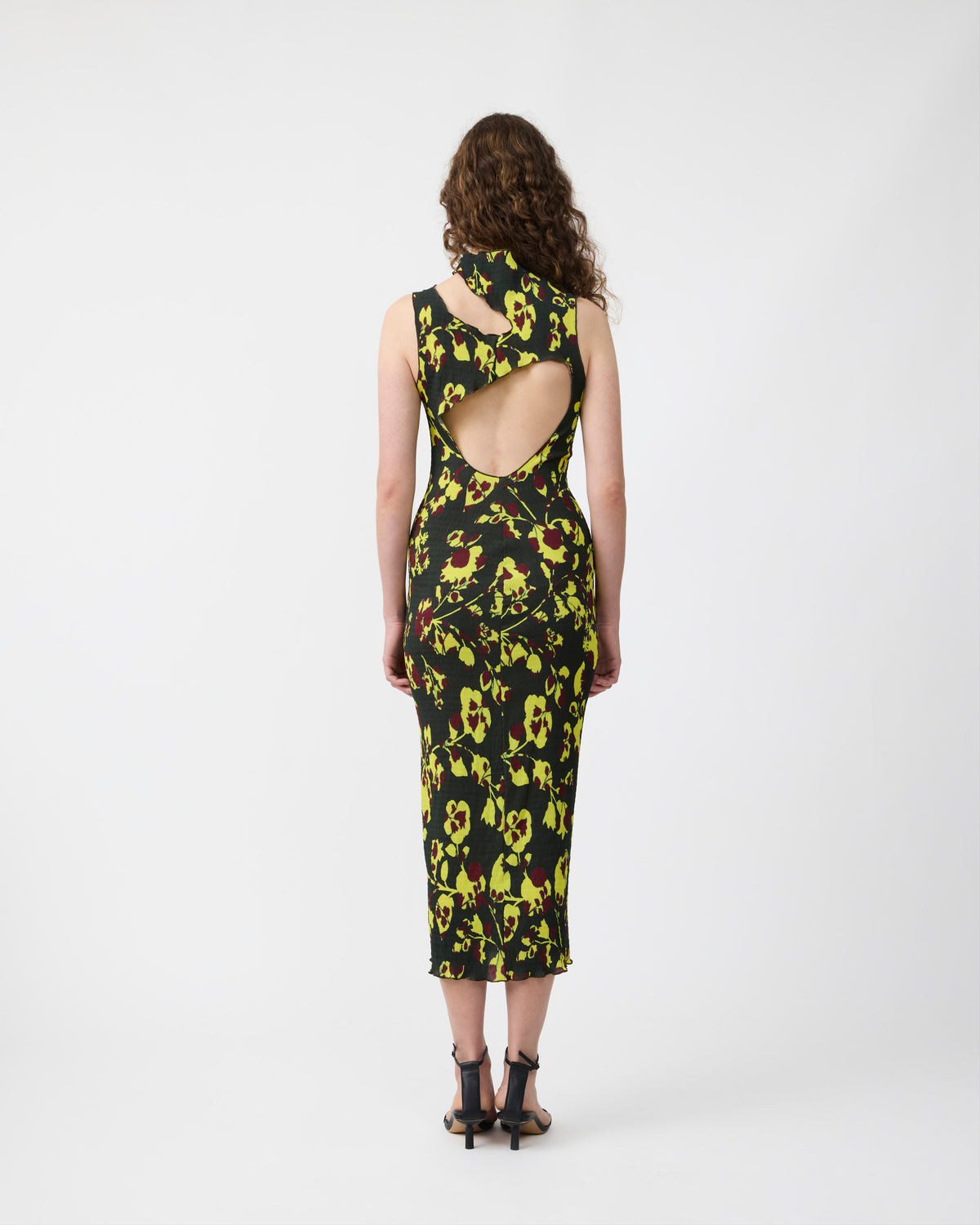 Tito Smock Dress in Electric Ingrid
