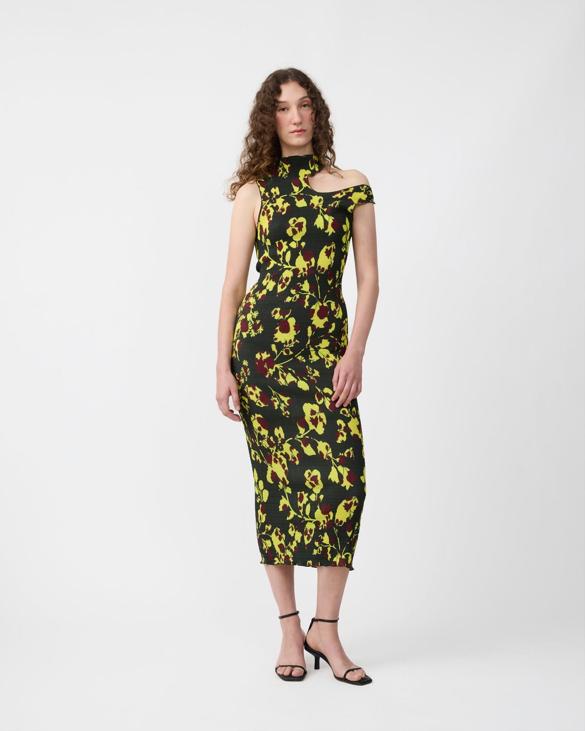 Tito Smock Dress in Electric Ingrid