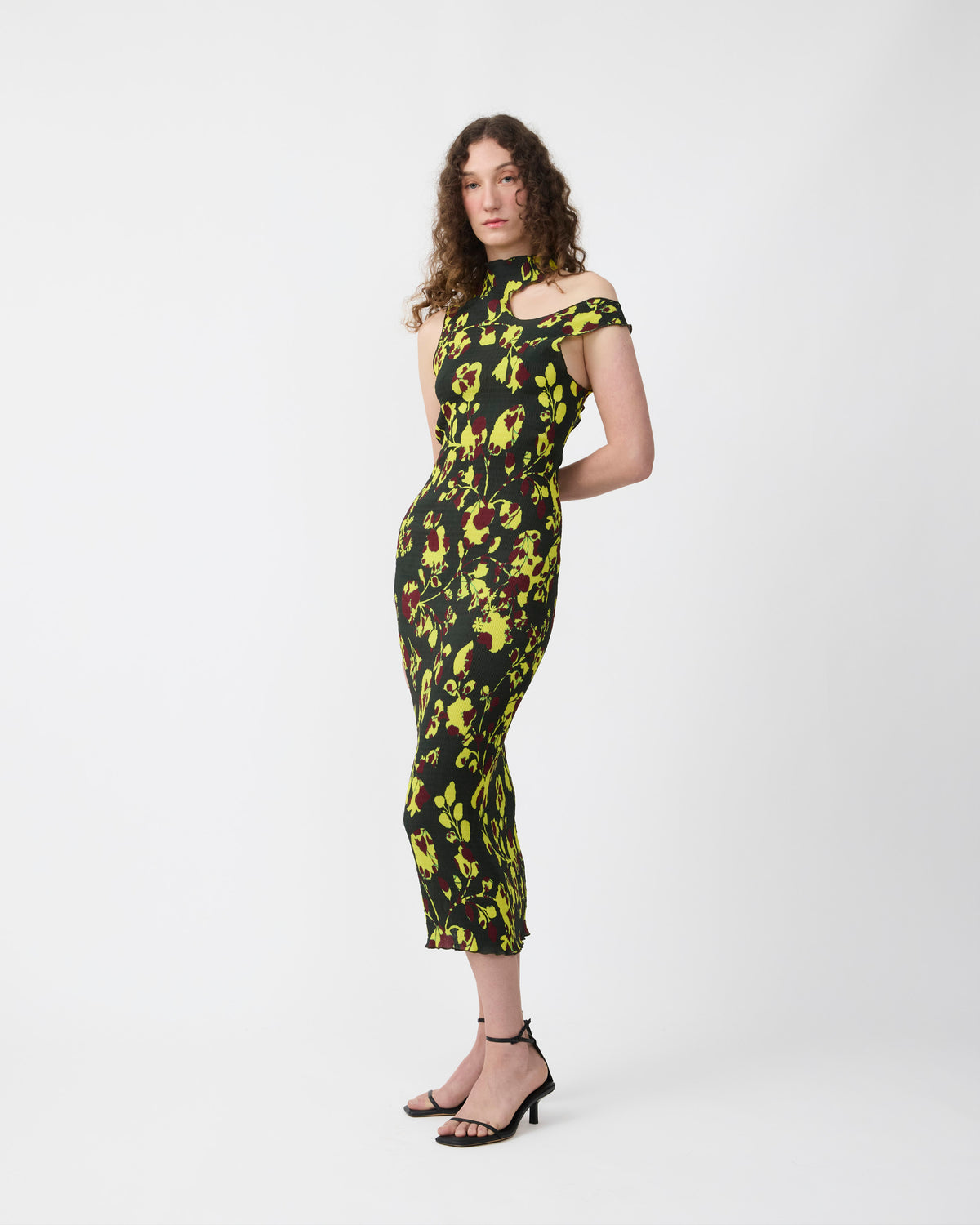 Tito Smock Dress in Electric Ingrid