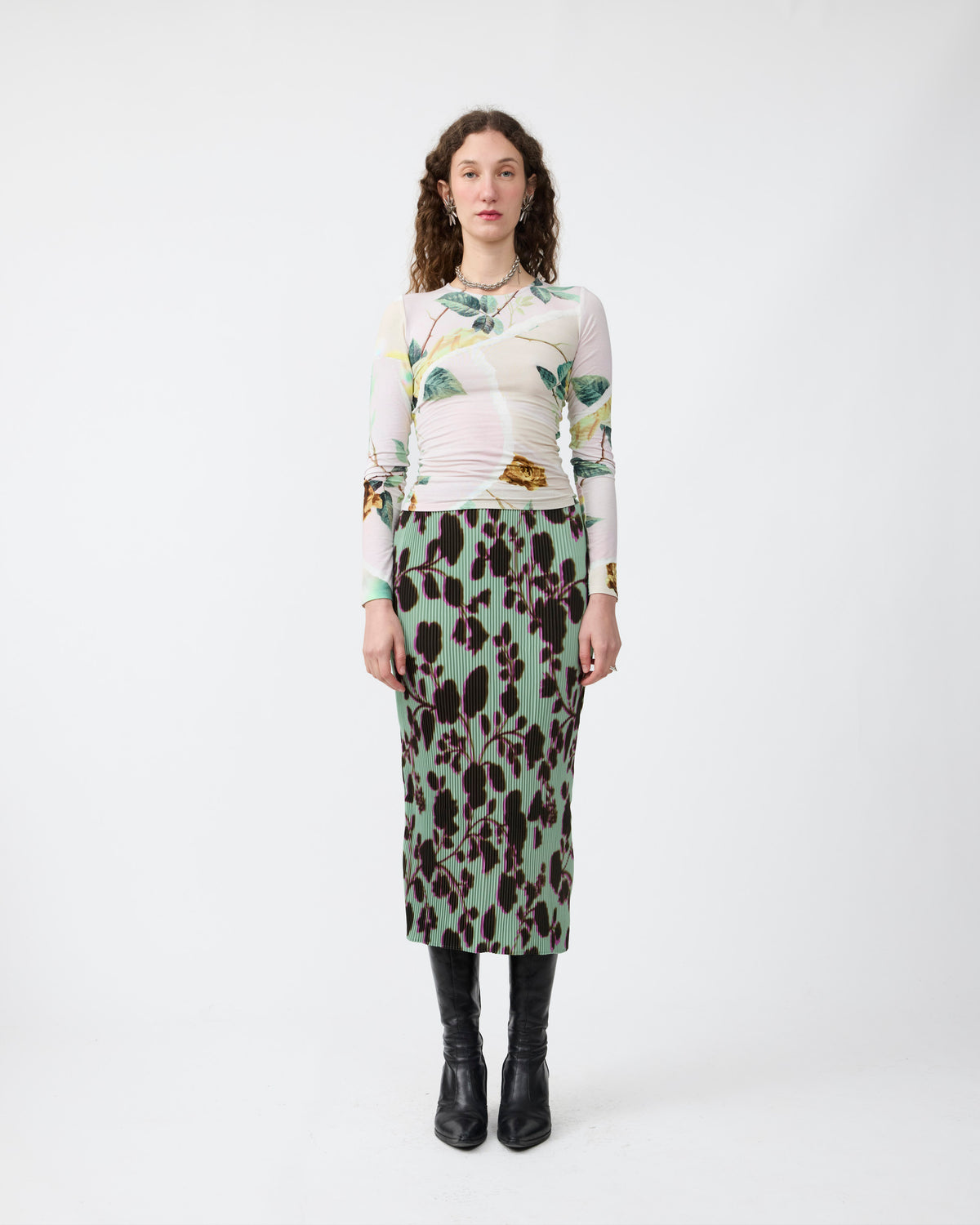 Runa Jersey Top in Edward