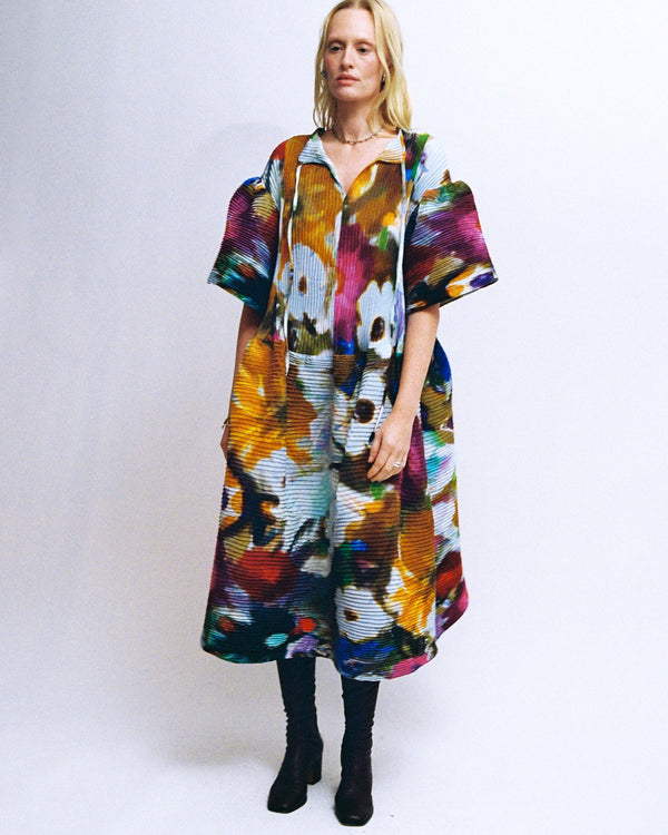 Thekla Handpleated Dress in Karina