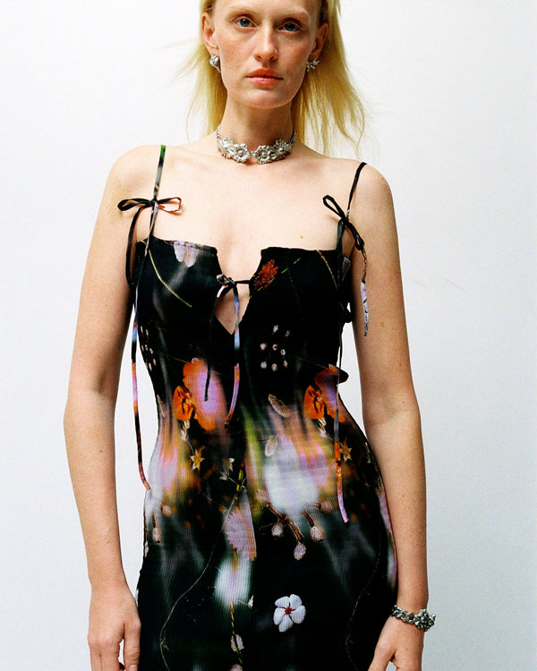 Leni Reversible Smock Dress in Frances