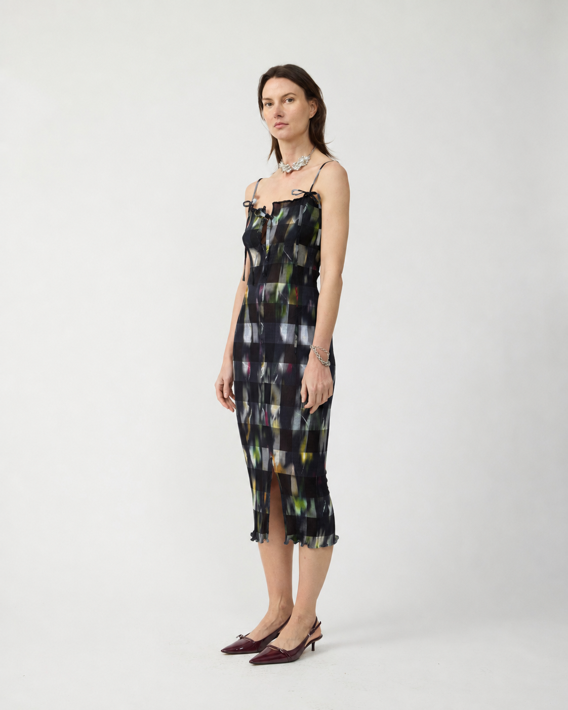 Leni Reversible Smock Dress in Mayu
