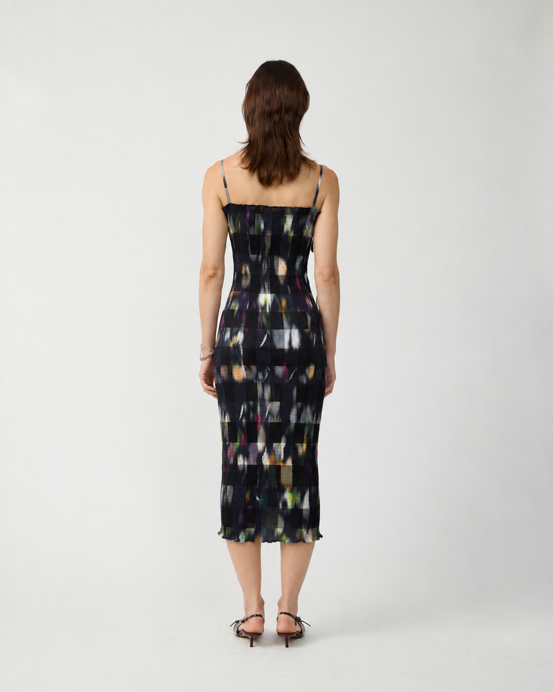 Leni Reversible Smock Dress in Mayu