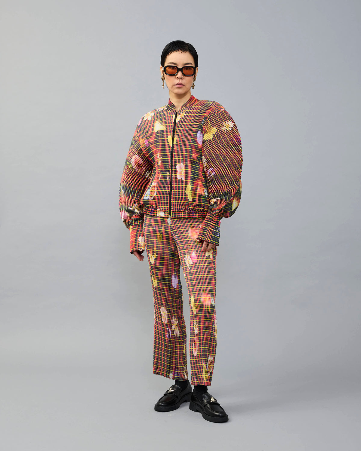 Bexter Pleated Jacket in Pagel