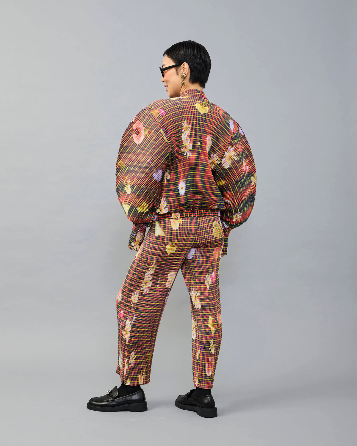 Bexter Pleated Jacket in Pagel