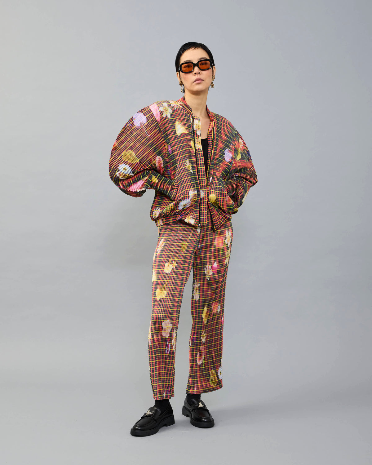 Bexter Pleated Jacket in Pagel