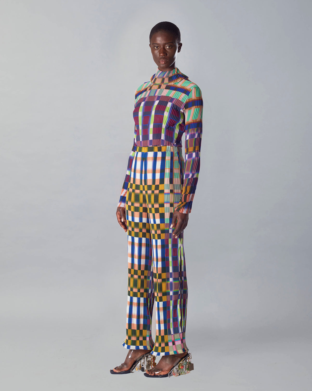 Jack Pleated Trousers in Lucas
