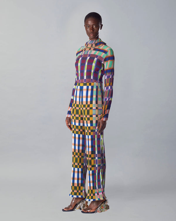 Jack Pleated Trousers in Lucas