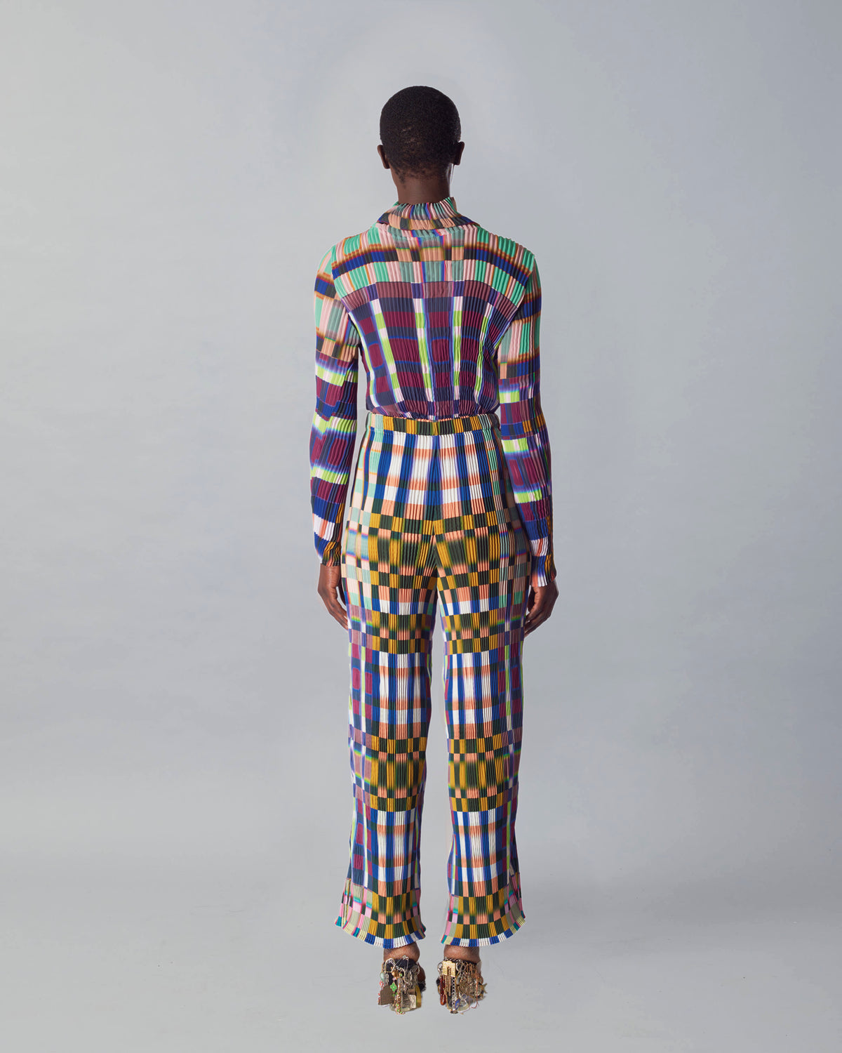 Jack Pleated Trousers in Lucas