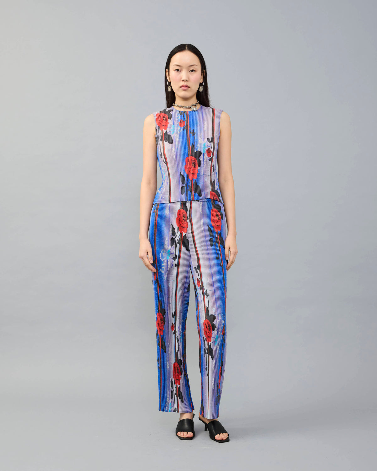 Thelma Pleated Top in Rudi