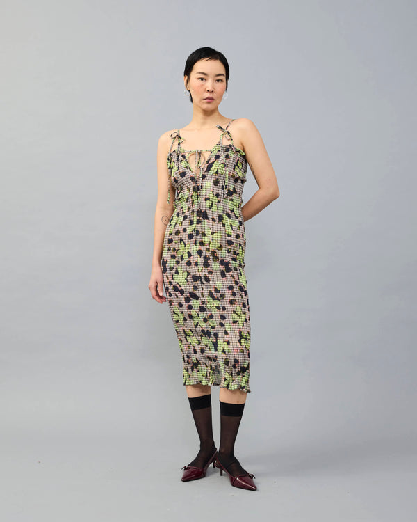 Paskal Crush Pleated Dress in Lillie