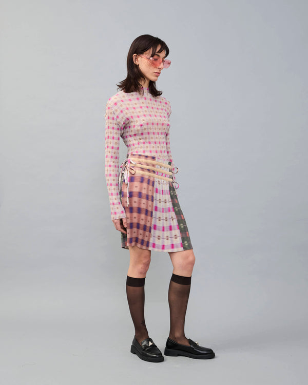 Lee Pleated Top in Kurdi
