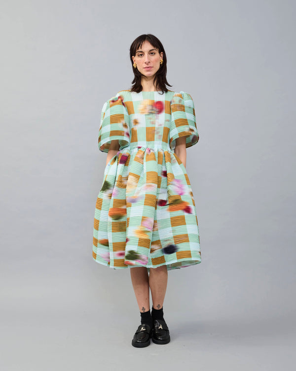 Swani Handpleated Dress in Sven