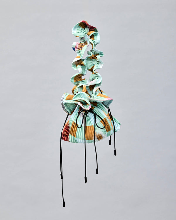 Wanda Handpleated Bag in Sven